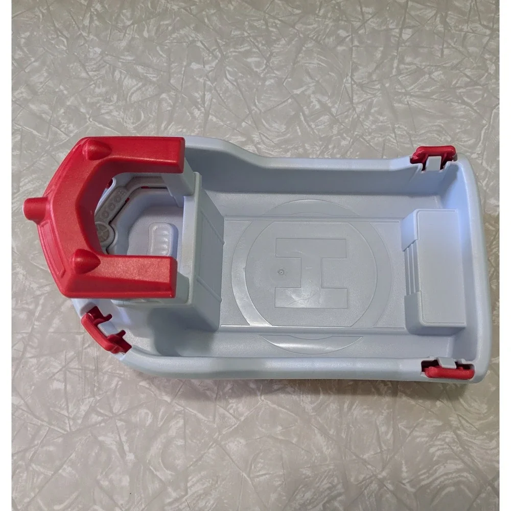 Green Toys Rescue Boat Red White Recycled Plastic Bath Water Toy Kids